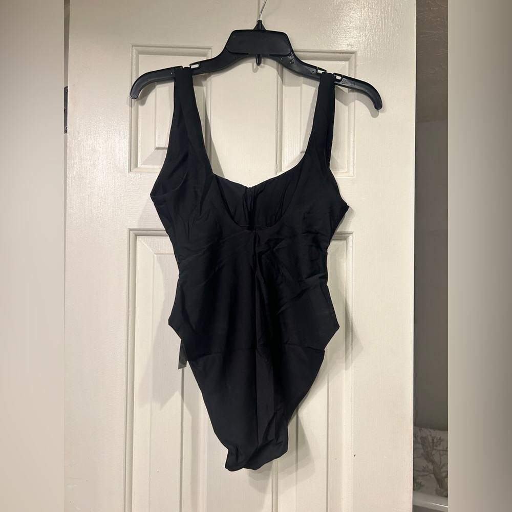 J.Crew | NWT Claudia one-piece in Classic Sculpt™ in Black | Sz 4 - Picture 6 of 11